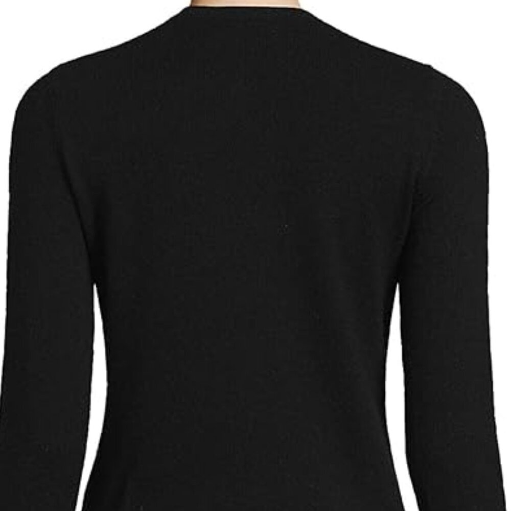 Lands' End Women's Cashmere Cardigan Sweater, NWT - Picture 2 of 3